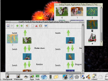 Dragging an image to a Fade document.