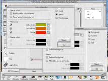 Window and icon settings