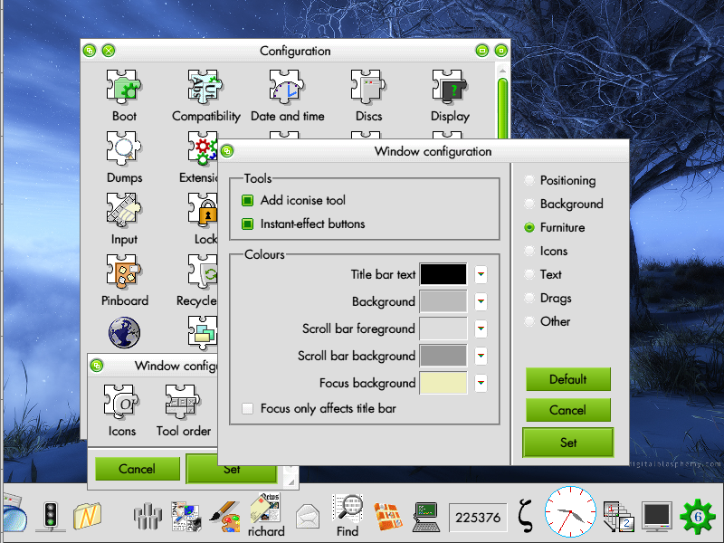 Option and radio buttons